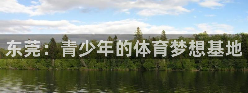 注册J9官方正版app：东莞：青少年的体育梦想基地